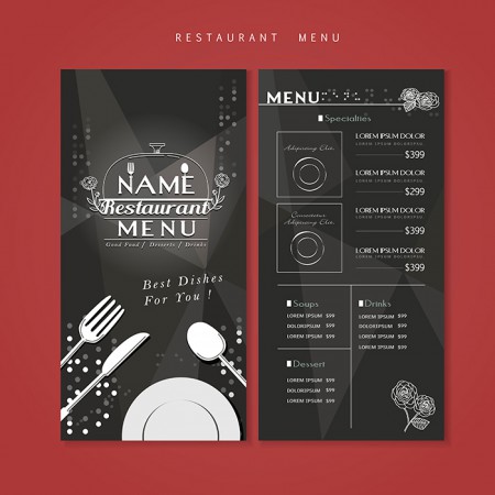 《Menu》2 / 時尚簡約餐館